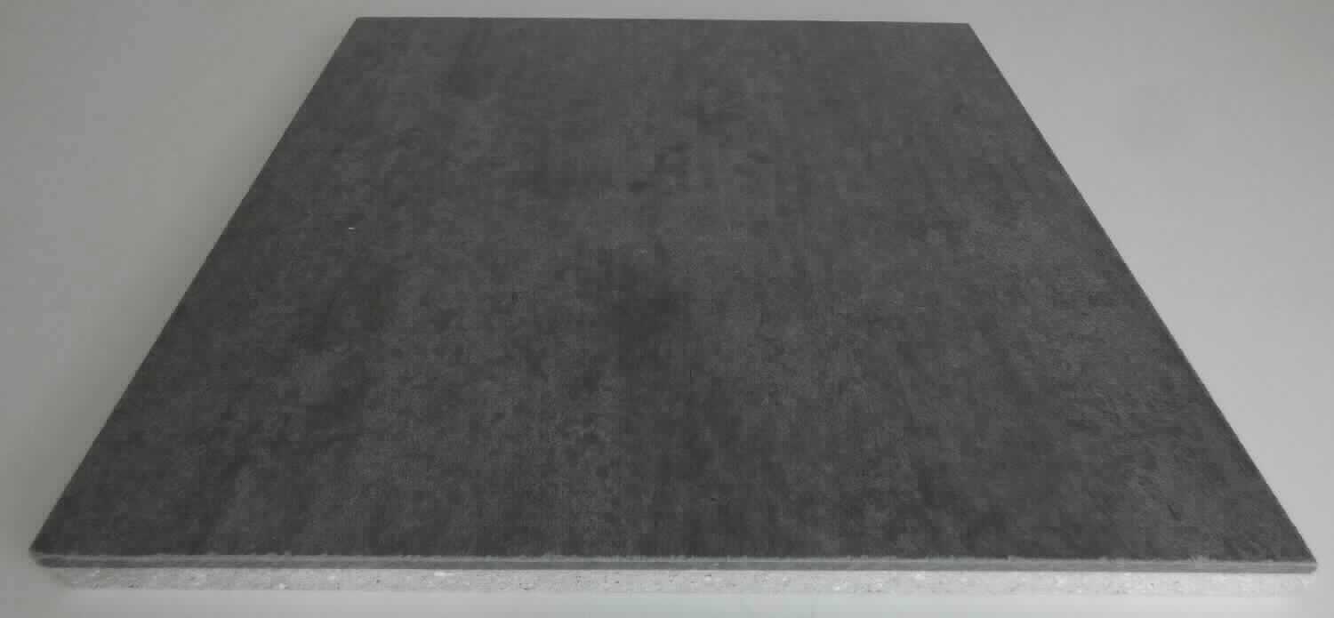 Angaben:
Concreate Wall Panel; Wandfliese.

Warenbeschaffenheit:
Graue, rechteckige Fliese mit Nut und Feder; Abmessungen: 30,5 x 29,5 x 1,4 cm; bestehend aus 3 Schichten: Unterseite mit Fasern; hellgraue, heterogene Schicht; dunkelgraue, homogene Schicht.

Befund:
Waren aus Zement, Beton oder Kunststein, auch bewehrt.