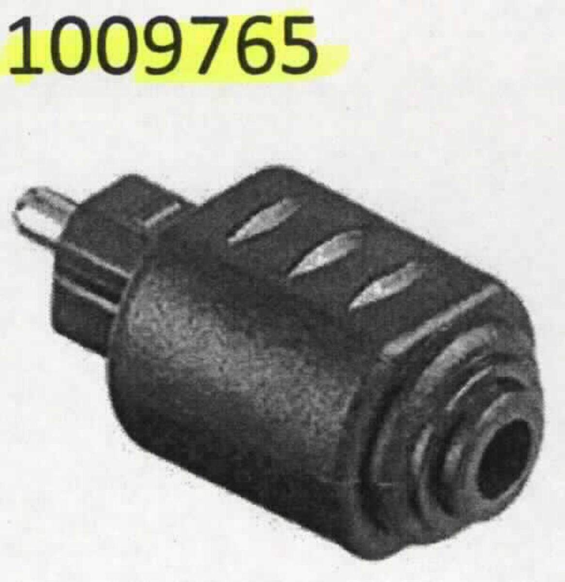 Zweiteiliges Ersatzstecker-Set, noch nicht zusammengesetzt, als Verbinder für optische Kabel im Wesentlichen bestehend aus einem spezifisch geformten Gehäuse mit einem Toslinkstecker auf der einen Seite und einer Fixierungsvorrichtung für optische Kabel  auf der gegenüberliegenden Seite sowie einer innenliegenden Führungsvorrichtung.  
Die Adapter dienen dem Verbinden und dem mechanischen Ausrichten von optischen Fasern, Bündeln aus optischen Fasern oder optischen Kabeln (nicht Gegenstand der vZTA-Entscheidung).

Die Waren sind als "Verbinder für optische Fasern, Bündel aus optischen Fasern oder optische Kabel, nicht zur Verwendung bei der Herstellung von Erzeugnissen der Positionen 8521 und 8528 oder für bestimmte Luftfahrzeuge" einzureihen.

Anlage: 1 Abbildung