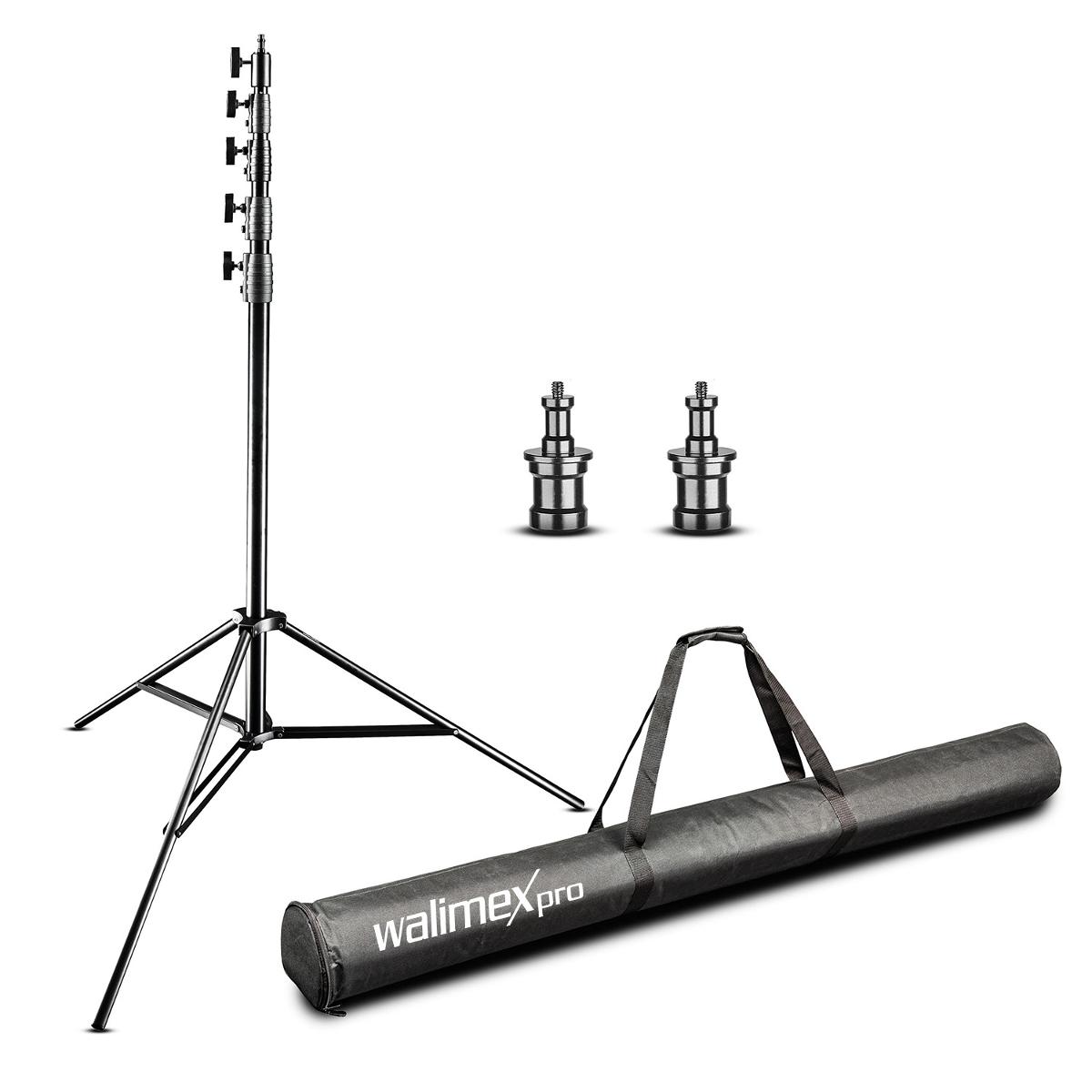 Es handelt sich bei dem "Walimex pro AIR Jumbo 600 Lampenstativ (Artikelnummer 17362)" um ein ausziehbares, dreibeiniges Lampenstativ aus Aluminium zur Aufnahme von Beleuchtungskörpern und anderem Fotoequipment. Das zusammenklappbare Stativ (Arbeitshöhe 147 – 600 cm) ist mit einem wechselbaren Spigotanschluss zur Aufnahme von Beleuchtungskörpern versehen und in einer passend dafür aufgemachten Transporttasche verpackt.

Das Erzeugnis wird als "Dreibeinstativ, nicht von der Unterposition (KN) 9620 0010 erfasst, aus Aluminium" eingereiht.