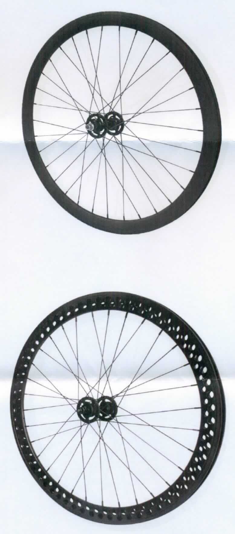 Laufräder, sog. vollst Räder f. Fixie-, Singlespeed-, Rennradbereich, Foto siehe Anlage,
- laut Antrag jeweils im Wesentlichen bestehend aus:
- - einer in unterschiedlichen Farben pulverbeschichteten Felge aus Aluminium,
- - einer Größe von 26" bzw. 28",
- - ca. 2 cm langen Speichennippeln aus Stahl oder Messing,
- - Speichen aus Stahl,
- - einer Nabe aus einer Metallegierung, je nach Variante für sog. Fixie, Singlespeed oder Cassetten-
    Aufnahmen vorgesehen, die teilweise mit einem Ritzel/Freilaufritzel oder einem sog. Ritzel-
    Paket ausgestattet ist,
- erkennbar ausschließlich zur Verwendung an Fahrrädern bestimmt.

"Teile für Fahrräder der Position 8712, vollständige Räder, mit Ursprung in China oder aus China versandt, in Mengen unter 300 Stück pro Monat oder zur Lieferung an eine Partei in Mengen unter 300 Stück pro Monat bestimmt"

"Die Befreiung vom Antidumpingzoll aufgrund der besonderen Verwendung im Rahmen der Antidumpingmaßnahme (Codierung/Schlüssel: D019) und die Einreihung in die oben angegebene Codenummer stehen unter dem 
Vorbehalt der Vorlage der erforderlichen Bescheinigung"