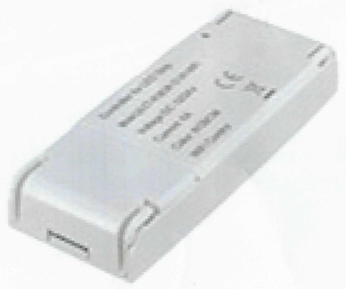 LED-Controller, Art.-Nr. 907410194
- mit einer mit Funkempfangsmodul und weiteren aktiven und passiven Bauelementen 
  bestückten gedruckten Schaltung in einem Gehäuse (Abmessungen: 115 x 45 x 18 mm) 
  mit Anschlusskontakten für Stromversorgung und LED-Beleuchtungen (Abbildung siehe 
  Anlage),
- zum Empfangen von Fernsteuersignalen auf einer Frequenz von 2,4 GHz,
- zur funkferngesteuerten Bedienung von Beleuchtungssystemen.

"Funkfernsteuergerät (Empfangsgerät zum Fernsteuern)"