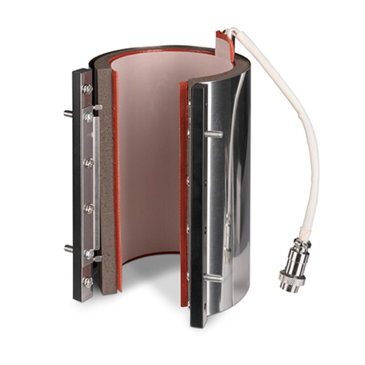 Sog. Ersatz-Heizelement, Artikelnummer MPR-3-20
- in Form eines rechteckig oder konisch zugeschnittenen Fiberglassilikonträgers mit einge-
  bettetem Heizwiderstand und elektrischem Anschluss, aufgebracht und fest verbunden
  mit einer ca. 1 cm dicken "Bubble-Silicon" Matte (für die Druckverteilung) -Abbildung
  siehe Anlage-,
- nach Einlegen in einen dem Heizelement angepassten Edelstahlmantel sowie Anschluss
  und Einsetzen in eine Tassenpresse zum Erhitzen der in das Heizelement eingelegten
  Druckvorlage und des Druckgutes (Tassen mit Durchmesser von ca. 73 - 80 mm; Höhe
  von 170 mm) und gleichzeitig zur gleichmäßigen Druckverteilung auf das Druckgut.
"Teil, erkennbar ausschließlich bestimmt für mechanische Geräte mit eigener Funktion, in Kapitel 84 anderweit weder genannt noch inbegriffen, nicht für Maschinen der Unterposition (KN) 8479 8970, nicht aus Eisen oder Stahl gegossen, keine Ware der Codenummern 8479 9070 10 0 bis 8479 9070 87 0 - sog. Ersatz-Heizelement für Tassenpresse"