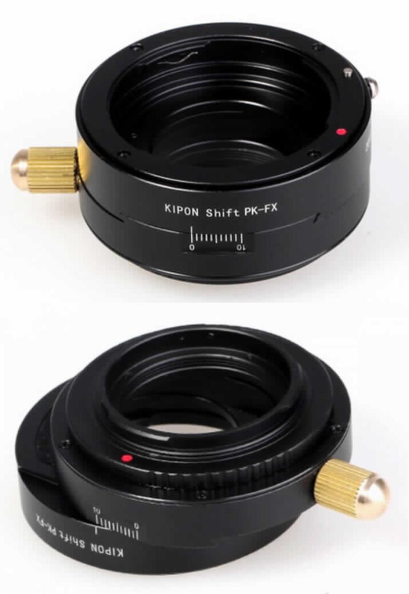 Bajonettzwischenring, sog. Kipon Shift Adapter für Pentax K auf Fuji X, im Wesentlichen bestehend aus einem Metall -Adapterring (Gewicht ca. 154 g) mit Bajonettanschluss und einem Gegenanschluss für Systemkameras.
Äußere Form: siehe Abbildung in der Anlage.
Der präzise gefertigte Adapter rastet im Bajonettanschluss der Kamera ein. Der Anschluss zwischen Adapter, Kamera und Objektiv ist mechanisch, es erfolgt keine elektronische Datenübertragung. Blende, Fokussierung etc. werden manuell eingestellt, die Scharfstellung ins Unendliche ist möglich. Die Shift-Funktion minimiert jegliche Verzerrungen, die entstehen können, wenn Objekte als Winkel betrachtet werden. Der Adapterring dient als Anschlussstück zwischen Objektiven der Pentax K Serie und spiegellosen Kameras der Fuji X Serie mit Bajonettanschluss.

Die Ware wird als "Zubehör, erkennbar hauptsächlich bestimmt für Objektive für Kameras, die nicht von den Unterpositionen (TARIC) 9002 1100 15 bis 9002 1100 85 erfasst werden" eingereiht.