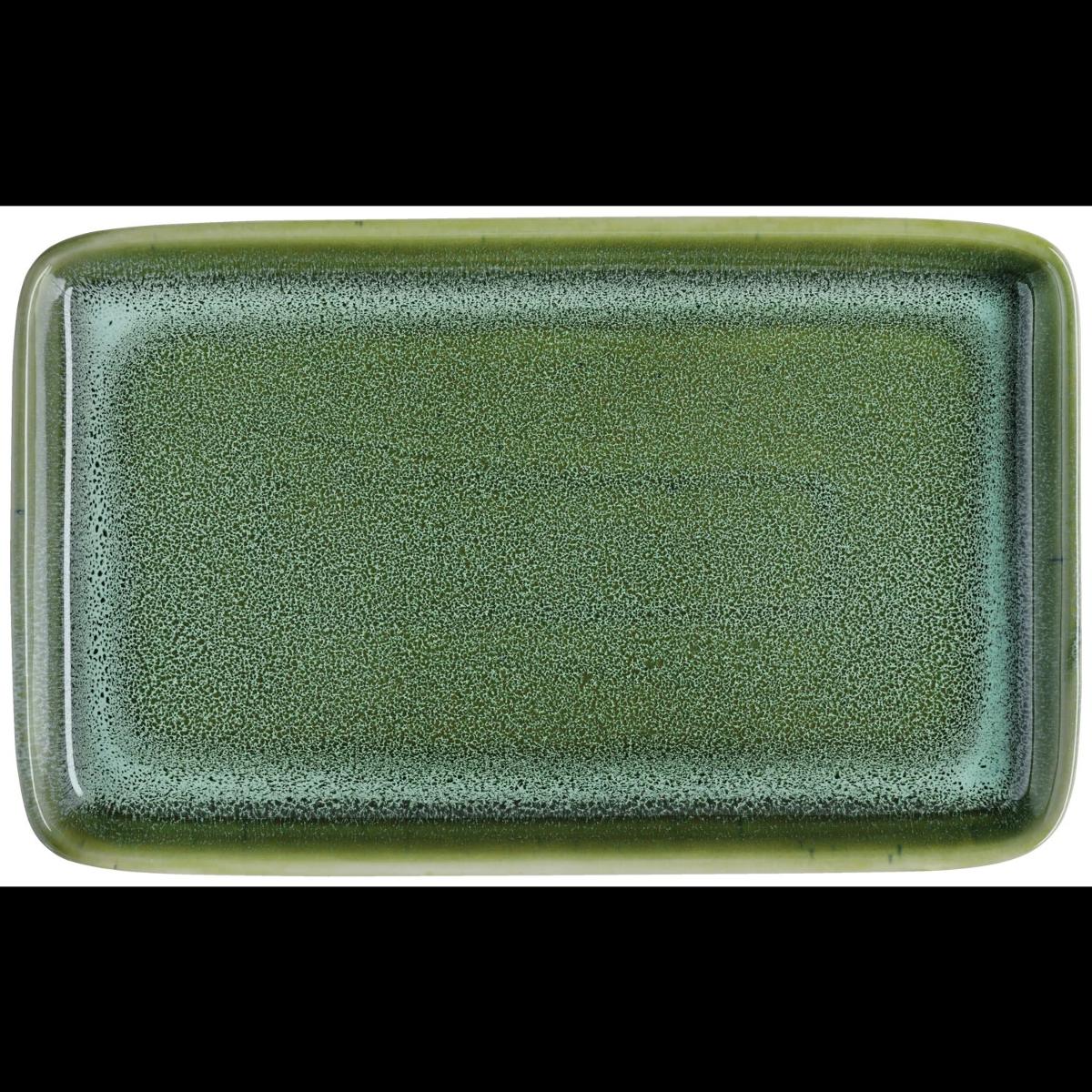 Anderes keramisches Geschirr, Artikel Nr. 30109441, sog. Platte Nano, Foto siehe Anlage,
- glasierte, grüne, gesprenkelte, rechteckige Platte,
- in den Abmessungen: 21,5 cm (Länge) x 13,5 cm (Breite) x 2,3 cm (Höhe),
- keramisches Erzeugnis; nach der Formgebung gebrannt; tonmineralhaltiges Material
  enthaltend,
- nach dem Ergebnis der wissenschaftlichen Untersuchung aus Steinzeug,
- lt. Antrag 6 Stück / Packung.

"Anderes keramisches Geschirr (Platte), aus Steinzeug"