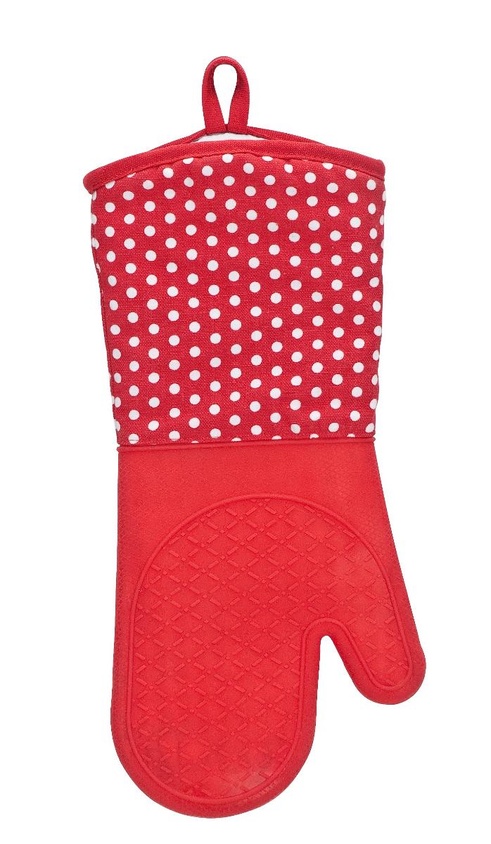 Fausthandschuhe, sog. Topfhandschuhe aus Silikon, Foto siehe Anlage,
- als Paar an einem Pappaufhänger befestigt,
- in Form eines Fausthandschuhs mit ausgearbeitetem Daumen, 
- mit einer einlagigen Außenseite:
-- im Bereich der Stulpe aus bedruckten Geweben aus laut Antrag 60 % Baumwolle und 40 %
   Polyester (synthetische Chemiefasern),
-- im Bereich der Hand aus einem strukturierten, mit einem rutschhemmenden Profil versehenen
   Kunststoff (laut Antrag Silikon),
- mit einer durchgehenden, dreilagigen, durch Steppen abgeteilten Innenseite mit einer Außenlage
  aus Geweben, einer Zwischenlage aus Wattierungsstoffen und einer Innenlage aus punktuell
  thermisch verfestigten Vliesstoffen der Position 5603; alle Lagen bestehen aus Spinnstoffen,
- an der Öffnung mit einem Streifen aus einfarbigen Geweben aus Spinnstoffen eingefasst,
- mit einer Aufhängeschlaufe ausgestattet,
- durch Zusammennähen konfektioniert,
- im Hinblick auf die Verwendung (Hitzeschutz) sind der Kunststoff und die Flächenerzeugnisse aus
  Spinnstoffen gleichbedeutend; im Hinblick auf den Umfang bestimmen jedoch die Gewebe und die
  Vliesstoffe aus Spinnstoffen den wesentlichen Charakter der Waren.

"Fausthandschuhe aus Geweben und Vliesstoffen"