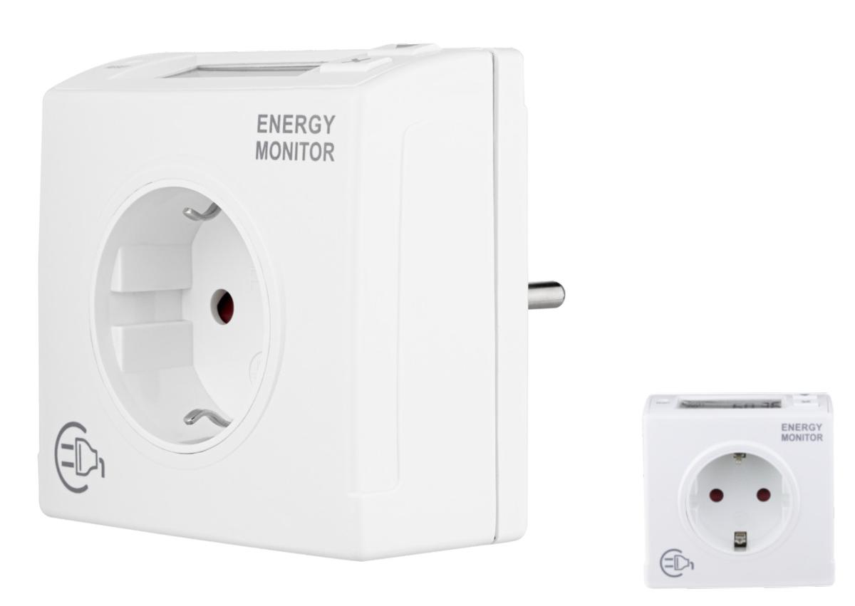 Sog. Energiemessgerät, als zusammengesetzte Ware aus einem Zeitmesser und einem Multifunktionsgerät (charakterbestimmend in Bezug auf die Verwendung), im Wesentlichen bestehend aus einem quaderförmigen Kunststoffgehäuse (76  x 76 x 75 mm, 115g) mit Schutzkontaktanschlussbuchse, einem Schutzkontaktstecker, einem LC-Display (⧄ 42 mm) sowie drei Bedientasten (zur äußeren Form siehe Abbildung in der Anlage).
Das Energiemessgerät wird zwischen einer haushaltsüblichen Steckdose und dem elektrischen Gerät angeschlossen, dessen Stromverbrauch angezeigt werden soll.
Das Gerät misst den Energieverbrauch des angeschlossenen Gerätes und zeigt den Wert in kWh im Display an (kennzeichnende Haupttätigkeit). Des Weiteren wird die aktuelle Leistungsaufnahme in W sowie die Anschlussdauer in Minuten des angeschlossenen Elektrogerätes angezeigt.
Die Ware ist in einem bedruckten Karton zum Einzelverkauf aufgemacht.

Die Ware wird als "Elektrizitätszähler, Einphasen-Wechselstromzähler" eingereiht.