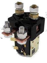 Leistungsschütz der Serie SW84,
- im Wesentlichen bestehend aus einem quaderförmigen Gehäuse
  mit einer Gesamtlänge von 98 mm,
- mit vier M8 Gewindeanschlüssen,
- vier Steckverbinder-anschlüsse für Kabelschuhe,
- mit einem Laststromkreis und einem Steuerstromkreis arbeitend,
- für eine Spulenspannung von 24,0 oder 48,0 VDC und einer Stromstärke von 125 A,
- zum elektromagnetischen Schalten.

Die Ware ist als "elektrisches Gerät zum Schließen und Unterbrechen von elektrischen
Stromkreisen, für eine Spannung von 1000 V oder weniger, Relais, für eine Spannung
von 60 V oder weniger, nicht von den TARIC 8536 4190 10 bis 8536 4190 60 erfasst,
andere" einzureihen.

Anlage: 1 Abbildung