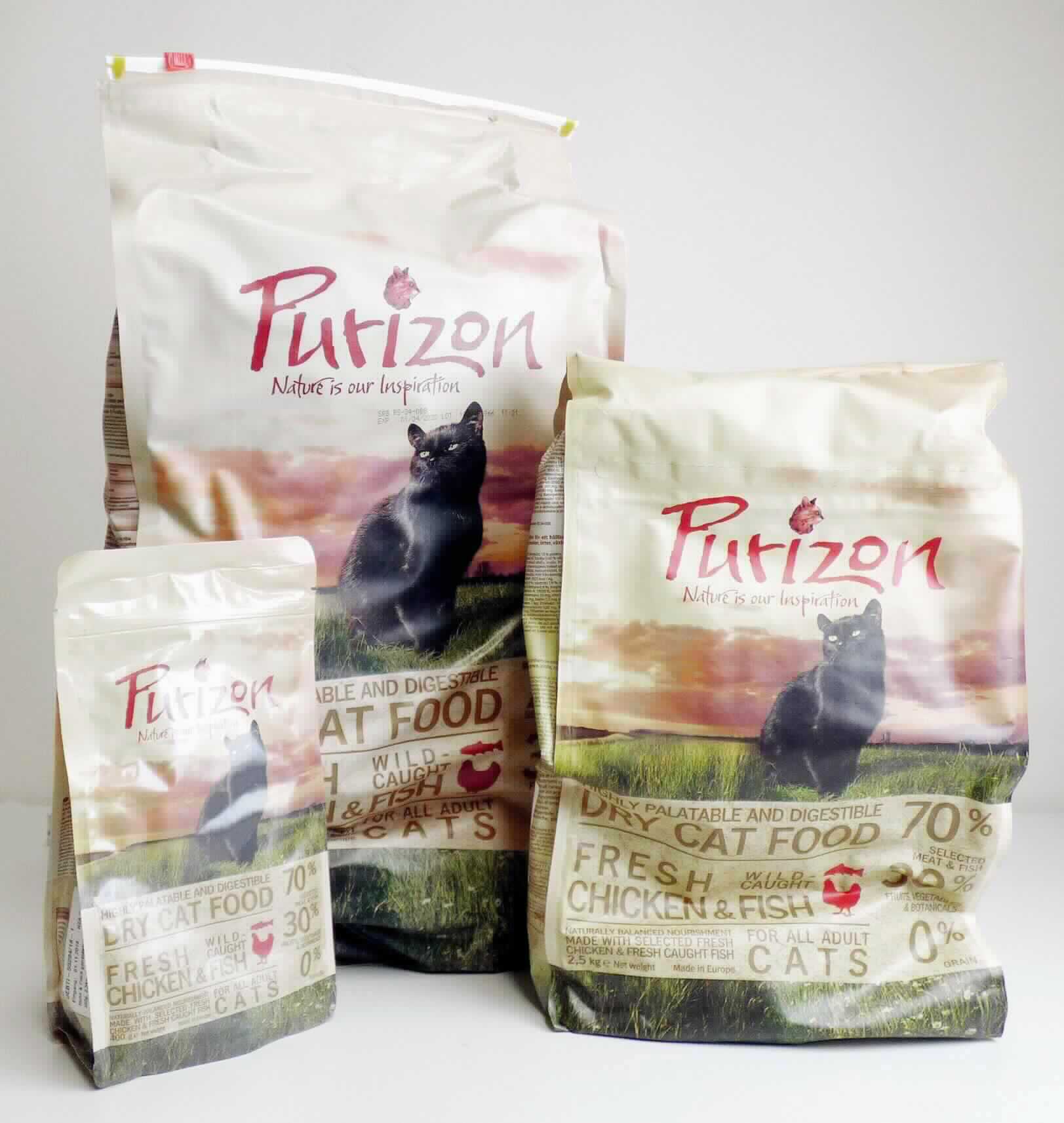 Antragsangaben: Alleinfuttermittel für ausgewachsene Katzen. Sorte: Huhn & Fisch in den Verpackungseinheiten 400 g, 2,5 kg und 6,5 kg. Zusammensetzung (Auszug): frisches und getrocknetes Hühnchenfleisch, Kartoffeln, Hühnerfett, Trockenei, frischer und getrockneter Hering, Fischöl, hydrolisierte tierische Proteine, Erbsenfasern und weitere Stoffe.

Beschaffenheit der vorgelegten Warenmuster: Originalkunststoffbeutel in Aufmachung für den Einzelverkauf, darin kleine, harte, dunkelbraune, runde, scheibenförmige Stücke.
Stärke in der Ware (VO (EG) Nr. 121/2008)*: mehr als 10 GHT bis 30 GHT.
Milcherzeugnis in der Ware (gemäß Angabe): keine.

Zubereitung von der zur Fütterung verwendeten Art, Hunde- und Katzenfutter in Aufmachung für den Einzelverkauf, Stärke enthaltend, mit einem Gehalt an Stärke von mehr als 10 bis 30 GHT, keine Milcherzeugnisse enthaltend oder mit einem Gehalt an Milcherzeugnissen von weniger als 10 GHT.