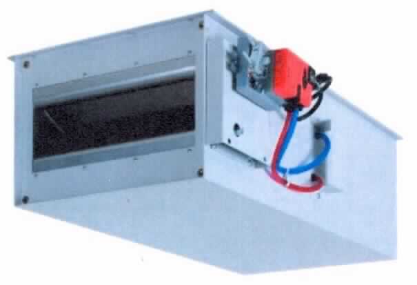 Rohrleitungsarmatur, sog. schallgedämpfter Volumenstromregler, 
aus einem mit Mineralwolle ausgekleideten verzinkten Stahlblechgehäuse, mit einem rechteckigen Kanalanschluss, integriertem Schalldämpferteil mit Klappenblättern aus stranggepresstem Aluminium und außenliegenden Zahnrädersegmenten aus Stahl, zum Anschluss an Lüftungsleitungen zur Regulierung des Luftvolumenstroms. 

Das Erzeugnis ist als "Armatur für Rohr- und Schlauchleitungen, Klappe, nicht von den Unterpositionen 8481 10 bis 8481 8085 40 erfasst - Volumenstromregler" einzureihen.