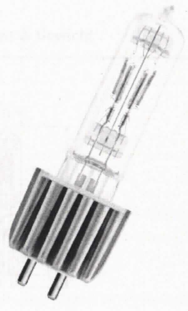 HPL-Halogen Hochleistungslampe 93728 575 W 230 V (Abbildung s. Anlage),
- aus einem mit Halogen gefüllten Glaskolben mit mehreren Wolframwendeln und zwei 
  Kontaktstiften (G9,5 Sockel), Gesamtlänge ca. 104 mm, Durchmesser 19 mm, 
- für eine Spannung von 230 Volt bei einer Leistung von 575 Watt, 
- verpackt in einem Pappkarton,
- zur Verwendung als Leuchtmittel.

"Elektrische Wolfram-Halogen-Glühlampe, nicht von der für Krafträder oder andere Kraftfahrzeuge verwendeten Art, für eine Spannung von mehr als 100 Volt"