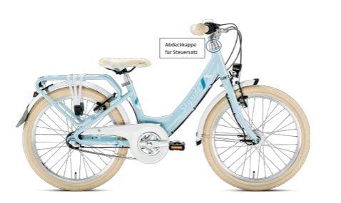 Abdeckkappen, sog. Steuersatzkappen aus Aluminium Artikelnummer 30261 (silber) und
41400 (schwarz), Foto siehe Anlage; laut Antrag:
- in Form von fahrradspezifisch hergestellten, konusartigen, mit zwei inneren umlaufenden
  Nuten versehenen Hohlerzeugnissen aus (lt. Antrag) Aluminium,
- mit einer Höhe von ca. 24 mm, einem Innendurchmesser von ca. 26 mm und einem
  maximalen Außendurchmesser von ca. 41 mm,
- in beide Nuten sind O-Ringe aus elastischem Material eingelegt,
- werden auf das Rohr des Lenkervorbaus von zweirädrigen Kinderfahrrädern gesteckt, 
- dienen als Abschluss bzw. der Abdeckung der Kopfmutter (Kontermutter) des oberen
  Steuersatzes (Lenkkopflagers),
- aufgrund der Konzeption (u. a. Form und Ausstattung) erkennbar hauptsächlich zur
  Verwendung an Fahrrädern bestimmt.

"Andere Teile (Abdeckkappen) für Fahrräder der Position 8712"
