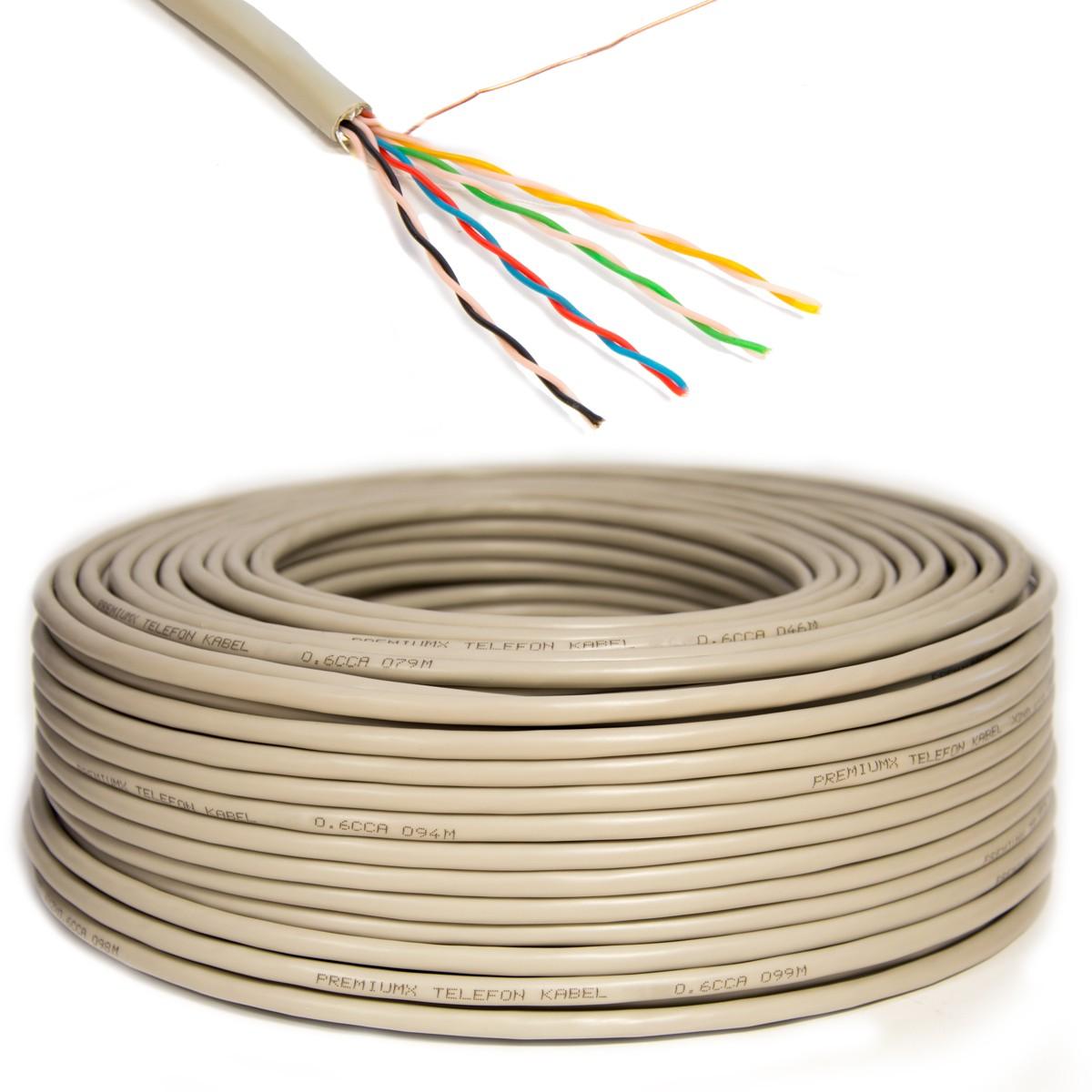 Isoliertes elektrisches Kabel, sog. "Telefonkabel", in unterschiedlichen Ausführungen,
- bestehend aus 4, 8, 12, 16 bzw. 20 einzeln isolierten, jeweils zu Paaren verdrillten elektrischen
  Leitern (sog. "Twisted Pair"),
- für eine Spannung bis max. 60 Volt,
- ohne Anschlussstücke als Ringware in Längen von ca. 25 m, ca. 50 m oder ca. 100 m,
- zur Verwendung als Datenübertragungskabel in Telekommunikationsnetzwerken.    

Die Ware ist als "isolierter elektrischer Leiter, nicht von den Unterpositionen (HS) 8544 11 bis 8544 30 erfasst, anderer elektrischer Leiter, für eine Spannung von 1000 Volt oder weniger, ohne Anschlussstücke, von der für die Telekommunikation verwendeten Art, für eine Spannung von 80 Volt oder weniger" einzureihen.