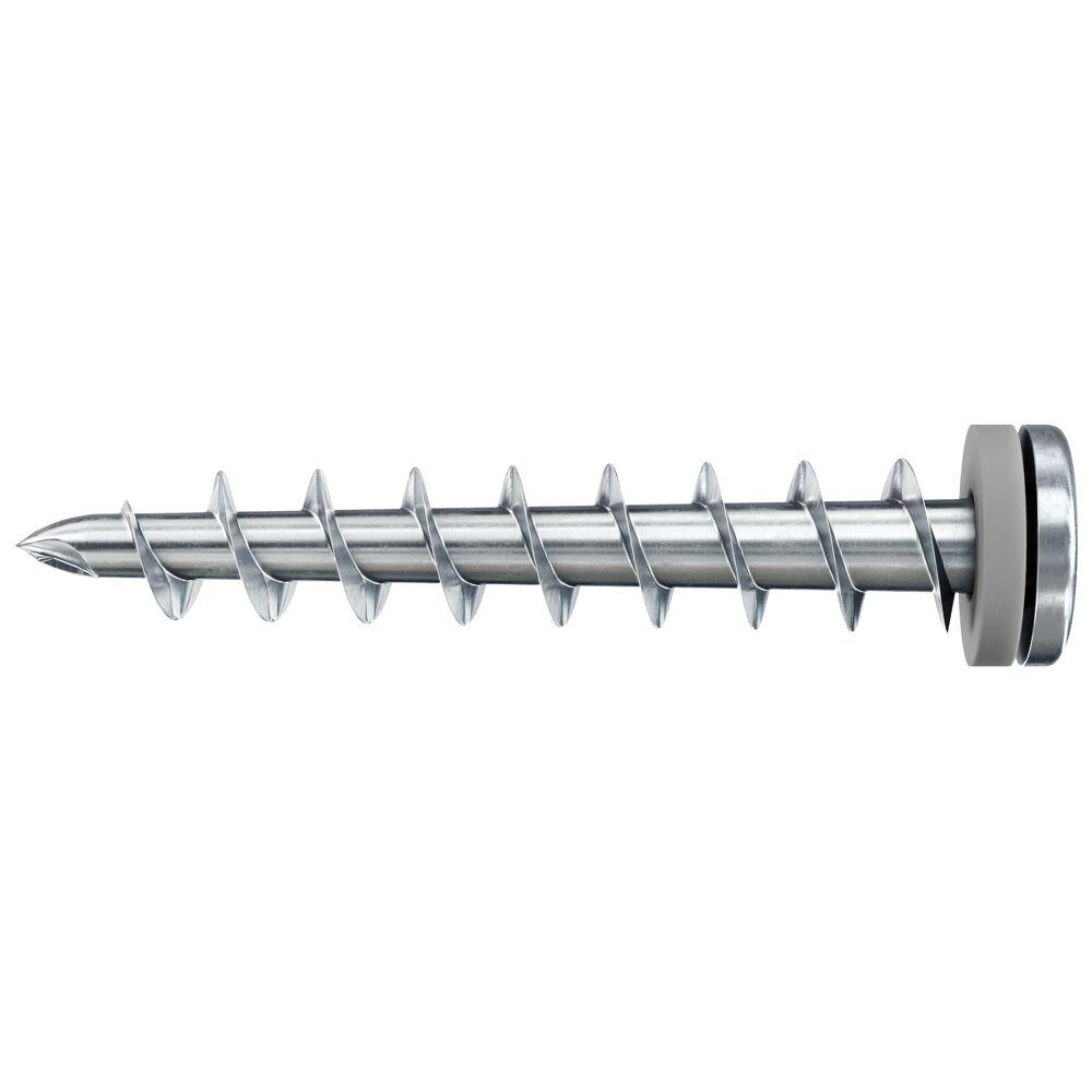 Es handelt sich um vollständig aus Zinkdruckguss gefertigte Schrauben mit Kopf mit Innensechsrund (sog. Torx, geschützte Marke), die mit einem bis zum Kopf reichenden Gewinde mit spitzem Gewindeende versehen sind, das sich beim Eindrehen das Gegengewinde selbst formt. Die Erzeugnisse sind unterhalb des Kopfes mit einer Unterlegscheibe aus Kunststoff (EPDM) ausgestattet.
Abmessungen: Gesamtlänge: etwa 65 mm.
- Antragstellerangaben -

Abbildung siehe Anlage.

Der Charakter der aus verschiedenen Stoffen bestehenden Erzeugnisse wird aufgrund des Umfangs und der Bedeutung für die Verwendung durch den Zinkdruckguss bestimmt.

Derartige Erzeugnisse gehören als "andere als in den vorgenannten Codenummern genannte Waren aus Zink" zur Codenummer 7907 0000 90 0 des Zolltarifs.