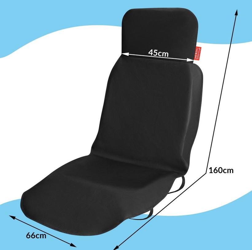 Schonbezug für Autositze, sog. Autositzbezug Schwarz, Foto siehe Anlage,
- in einem Polybeutel verpackt,
- annähernd der Form eines Autositzes entsprechend gearbeitet (Sitzfläche, -lehne und Kopfstütze 
  eines Autositzes bedeckend); in den max. Abmessungen von laut Antrag 166 cm x 66 cm,
- aus einfarbigen, einseitig (Innenseite) mit Kunststoff (laut Antrag Polyvinylchlorid; keine Zell-
  struktur erkennbar) überzogenen Geweben der Position 5903 aus laut Antrag 100 % Polyester 
  (synthetische Chemiefasern),
- im oberen Bereich doppelt so gearbeitet, dass die Ware hier über eine Kopfstütze gezogen 
  werden kann,
- an den Rändern teilweise mit schmalen Streifen aus Geweben eingefasst,
- auf der Rückseite zur Befestigung an einem Autositz mit einem längenverstellbaren Band aus 
  Geweben mit Klickverschluss aus Kunststoff sowie mit einem elastischen Band aus Gewirken 
  ausgestattet,
- durch Zusammennähen konfektioniert,
- dient laut Antrag zur Schonung des Vordersitzes eines PKW,
- erfüllt nicht die Bedingungen zur Einreihung in das Kapitel 87,
- nach Art der Ware keine den Bettausstattungen ähnliche Ware der Position 9404,
- stellt sich als Ware zur Innenausstattung dar, somit keine Ware der Position 6307.

"Andere Ware zur Innenausstattung (Schonbezug für Autositze), aus Spinnstoffen, keine Ware 
 der Position 9404, aus Geweben, aus synthetischen Chemiefasern"