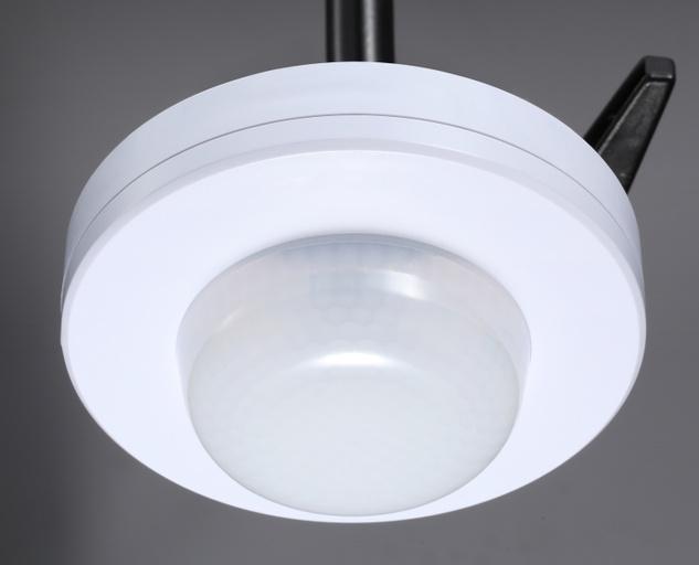 Schalter, sog. Infrarot Präsenzmelder, in Form einer Warenzusammenstellung aus Montagematerial, Anleitung und Bewegungsmelder (charakterbestimmend im Hinblick auf die Verwendung). Die Ware besteht im Wesentlichen aus einer mit aktiven und passiven Bauelementen bestückten, gedruckten Schaltung in einem spezifisch geformten Kunststoffgehäuse. Das Erzeugnis ist ausgestattet mit drei Infrarot-Sensoren, einem Schaltausgang zum Schließen und Unterbrechen eines elektrischen Stromkreises sowie manuellen Einstellungsvorrichtungen für die Leuchtdauer und Lichtempfindlichkeit. Es ist für eine Spannung von 230 V ausgelegt und dient dem elektrischen Ein- und Ausschalten der angeschlossenen Leuchten bei Registrierung einer Bewegung im Erfassungsbereich (360°, 18 m). 
Die Bestandteile der Zusammenstellung sind gemeinsam für den Einzelverkauf aufgemacht.

Die Ware wird als "elektrisches Gerät zum Schließen und Unterbrechen von elektrischen Stromkreisen, für eine Spannung von weniger als 1000 V, aber mehr als 60 V, nicht von den Unterpositionen (KN) 8536 5003 bis 8536 5007 erfasst" eingereiht.

Anlage: 1 Abbildung