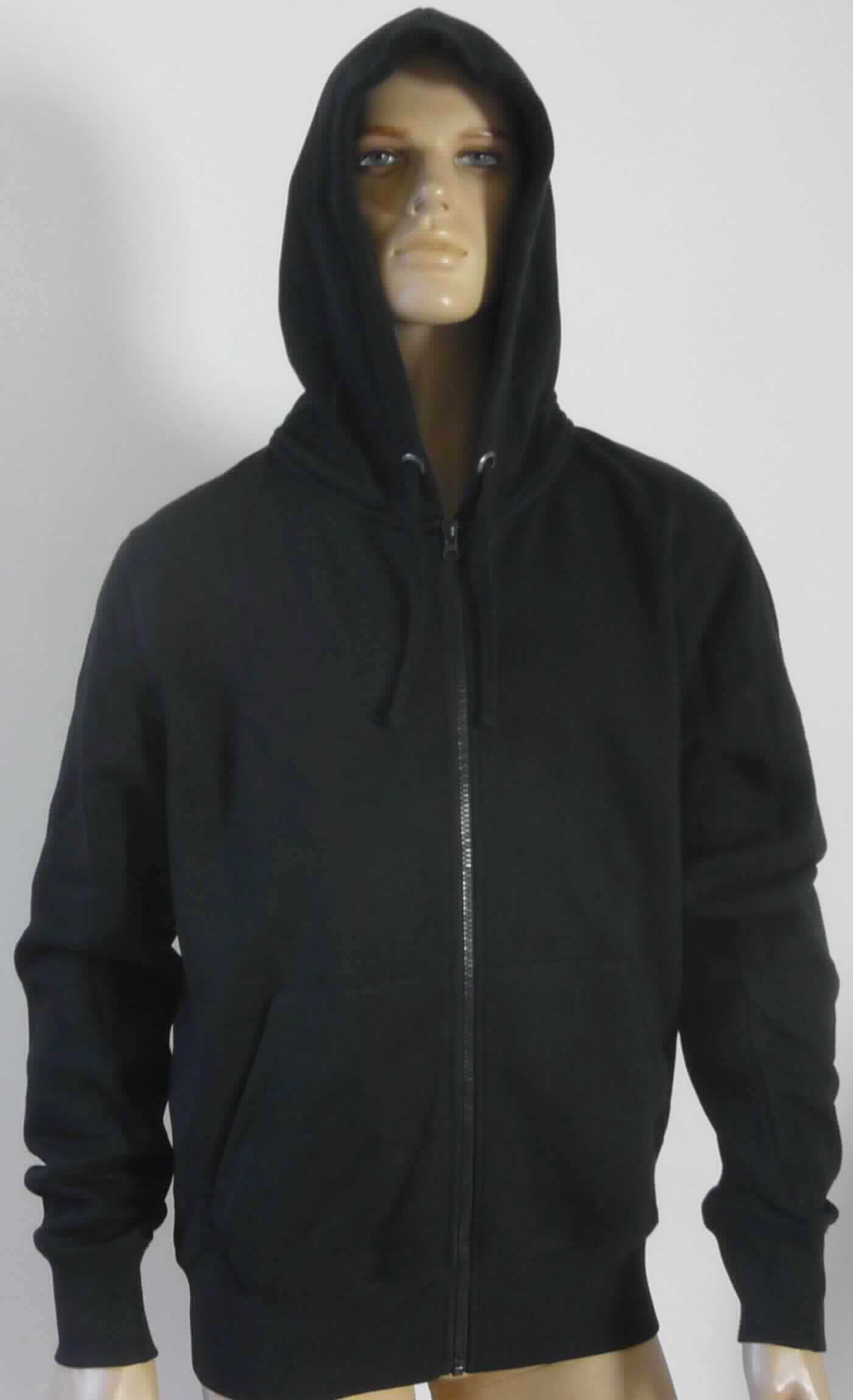 Blouson, sog. X.O Hoody Jacket Men, Art. 1650, Größe L, Foto siehe Anlage,
- in einem Polybeutel verpackt,
- aus ca. 1,4 mm dicken, einfarbigen, einseitig (Innenseite) gerauten Gewirken aus laut Antrag 70 % Baumwolle
  und 30 % Polyester (synthetische Chemiefaser),
- über den Schritt reichend (Rückenlänge: ca. 72 cm),
- mit einer Kapuze,
- vorn mit einer durchgehenden Öffnung mit Reißverschluss,
- ohne Hinweise auf den Trägerkreis (unisex),
- mit langen Ärmeln, die über den unteren Rand des Kleidungsstücks hinausreichen; an den Ärmelenden mit 
  angesetzten, verengenden Bündchen,
- mit zwei aufgesetzten Taschen (sog. Kängurutaschen) unterhalb der Taille,
- am unteren Rand mit einem angesetzten, verengenden Bund.

"Blouson, aus Gewirken, für Frauen, aus Baumwolle"