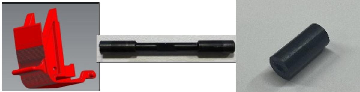 Ersatzteilset für gasbetriebenes Setzgerät (Abbildung siehe Anlage)
- bestehend aus einem spezifisch nach technischer Zeichnung gefertigten Erzeugnis aus
  Kunststoff und Glasfaser mit geriffelter Oberfläche und passgenauen Aussparungen, Ver-
  tiefungen und Anschlussverbindungsstücken (Abdeckkappe Gaskartusche), einem maß-
  haltig nach Werkzeichnung gefertigten länglichen Erzeugnis aus Stahl mit kreisrundem
  Querschnitt und beidseitig angebrachter Abstufung (Stift Abdeckkappe) sowie einem
  zylinderförmigen Erzeugnis aus Kunststoff mit zentrischer Durchbrechung (Gleitbuchse),
  gemeinsam verpackt,
- konzipiert als Ersatzteilsortiment für ein gasbetriebenes Setzgerät,
- zum Einbau in der Gaskappe (unterhalb der Lüftereinheit) eines gasbetriebenen Setzgerätes.

Die Abdeckung Gaskartusche bestimmt im Hinblick auf den Wert und die Bedeutung für die
Verwendung den Charakter des Ganzen.

"Teil, erkennbar ausschließlich oder hauptsächlich für ein pneumatisch betriebenes, von Hand
  zu führendes Werkzeug bestimmt, kein Teil von Kettensägen (Warenzusammenstellung in Auf-
  machung für den Einzelverkauf aus Abdeckung Gaskartusche - charakterbestimmend - Stift
  Abdeckkappe und Gleitbuchse) - Ersatzteilset für gasbetriebenes Setzgerät"