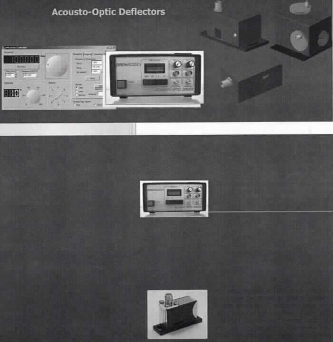 Sog. akustooptischer Deflektor, im Wesentlichen bestehend aus einem quaderförmigen Metallgehäuse entsprechend der Spezifikation mit unterschiedlichen Abmessungen, in welches ein optischer Kristall mit zwei vertikal angebrachten Hochfrequenzelektroden integriert ist (äußere Form: siehe Abbildung in der Anlage). Der Kristall wird aktiv, wenn an den Hochfrequenzelektroden eine elektrische Hochfrequenzspannung angelegt wird. Dadurch wird der Laserstrahl an der Hochfrequenzwelle im Kristall gebeugt. Diese Ablenkung des Laserstrahls ist in den optischen Eigenschaften des Kristalls begründet. Der Deflektor lenkt den Laserstrahl so ab, dass man mit dem Laser auf einer Platte schreiben kann. Die Ware findet Anwendung beim Beschriften und Kennzeichnen von Werkstücken aus verschiedenen Materialien durch Materialabtragung.
Die Ware wird als "optisches Gerät, in Kapitel 90 anderweit weder genannt noch inbegriffen, keine Ware der Unterpositionen (TARIC) 9013 1010 00 bis 9013 8090 30" eingereiht.