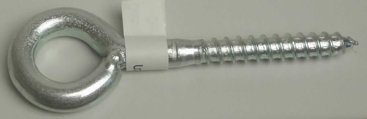 Es handelt sich um etwa 143 mm lange Ösenschrauben aus Stahl, die an einem Ende zu einem Ring ausgearbeitet sind und am anderen Ende ein nicht bis zum Kopf reichendes Gewinde mit spitzem Gewindeende aufweisen. 
Die Erzeugnisse dienen z. B. als Gerüstösen.
- Antragstellerangaben -

Abbildung siehe Anlage.

Derartige Erzeugnisse gehören als "andere Ring- und Ösenschrauben aus Stahl" zum TARIC-Code 7318 1300 90.