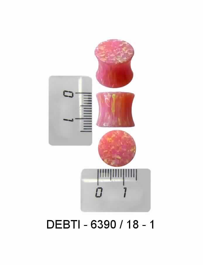 Es handelt sich um Ohrschmuck in Form von sog. Double Flared Plugs aus synthetischem Schmuckstein (Opal). Die Erzeugnisse weisen eine glatte Oberfläche auf und sind annähernd zylindrisch geformt. An den Enden beträgt der Durchmesser der etwa 12 mm langen Waren etwa 14 mm, wobei sich der Durchmesser zur Mitte hin um etwa 2 mm verjüngt. Die Erzeugnisse sind einzeln in einem Kunststoffbeutel verpackt.
- Materialangabe lt. Antragsteller -

Abbildung siehe Anlage.

Derartige Erzeugnisse gehören als "andere (als in den Codenummern 7116 1000 00 0 und 7116 2011 00 0 genannte) Waren aus synthetischen Edelsteinen oder Schmucksteinen" zur Codenummer 7116 2080 00 0 des Zolltarifs.