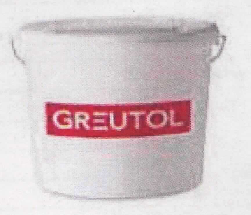 Angaben:
GREUTOL Deckputz außen 1,5 mm; mit Silikonemulsion verstärkter Deckputz außen mit Vollabriebstruktur; Bindemittelbasis: Silikonemulsion, Copolymerisat-Dispersion, Spezialbindemittel.

Warenbeschaffenheit:
Weiße, pastöse Masse mit erkennbarem Feststoffanteil, verpackt in einer Musterdose.

Befund:
Nicht feuerfeste Verputzmassen für Fassaden
