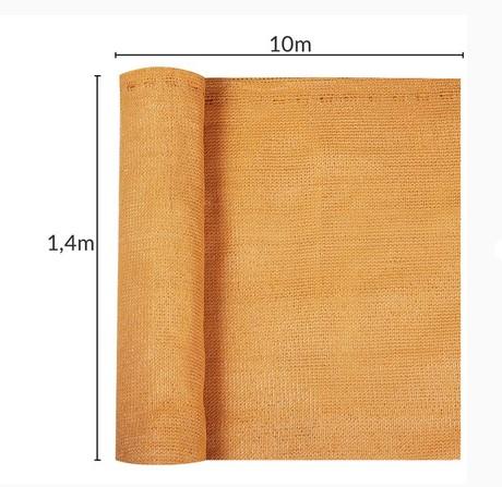 Kettengewirke, sog. Balkonsichtschutz, Foto siehe Anlage,
- in einem Polybeutel verpackt, mit Befestigungsmaterial eingehend (50 Kabelbinder aus Kunststoff),
- rechteckig, laut Antrag mit einer Breite von 1,0 m und einer Länge von 10 m,
- aus ca. 1 mm breiten Streifen aus synthetischer Spinnmasse laut Antrag aus HDPE (Polyethylen),
- keine Elastomergarne oder Kautschukfäden enthaltend,
- buntgewirkt,
- am oberen Rand netzartig durchbrochen (zum Befestigen der Kabelbinder am Balkongeländer); weder
  geknüpft noch konfektioniert, somit keine Ware der Position 6307,
- zur Verwendung als Sichtschutzblende (z. B. für Balkone).

"Kettengewirke, anderes als solche der Positionen 6001 bis 6004, anderes als in den Unterpositionen
 (HS) 6005 21 bis 6005 41 genannte, andere als in der Unterposition (KN) 6005 9010 genannte"