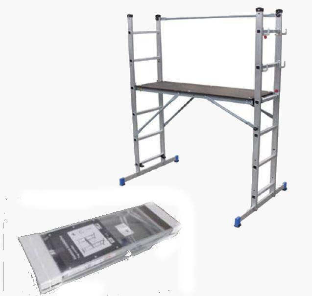Es handelt sich bei den Waren um Bausätze für klappbare Gerüste aus Aluminium. Die Gerüste sind noch nicht zusammengesetzt, können in fünf verschiedene Positionen montiert werden und sind mit einem Geländer aus Stahl ausgestattet. Die Waren können als Stehleiter, Schiebeleiter, Anlegeleiter, Arbeitsplattform oder Treppenplattform verwendet werden. Die horizontale Stange aus Stahl dient einem Geländer für mehr Sicherheit und zusätzliche Stabilität. Für die Rutschfestigkeit der Gerüste sind die Füße mit einer Anti-Rutsch-Beschichtung versehen (Kunststoff). Die Gesamtmaße der Waren betragen 1690mm x 1320mm x 858mm mit einem Gesamtgewicht von 14,1kg. Die Traglast der Waren beträgt 150kg. Die Waren dienen der Unterstützung von handwerklichen Aufgaben in einer höher gelegenen Position. Die für den Aufbau der Waren benötigten Materialien werden in einer gemeinsamen Verpackung transportiert.
- Antragstellerangaben –

Abbildung siehe Anlage.

Das Aluminium ist hier der charakterverleihende Bestandteil der Ware aufgrund der Bedeutung für die Verwendung.
Derartige Erzeugnisse gehören als „Konstruktionen aus Aluminium, die sich in einem verpackten Bausatz befinden, der für das Zusammensetzen alle benötigten Teile enthält“ zur Codenummer 7610 9090 92 0 des Zolltarifs.