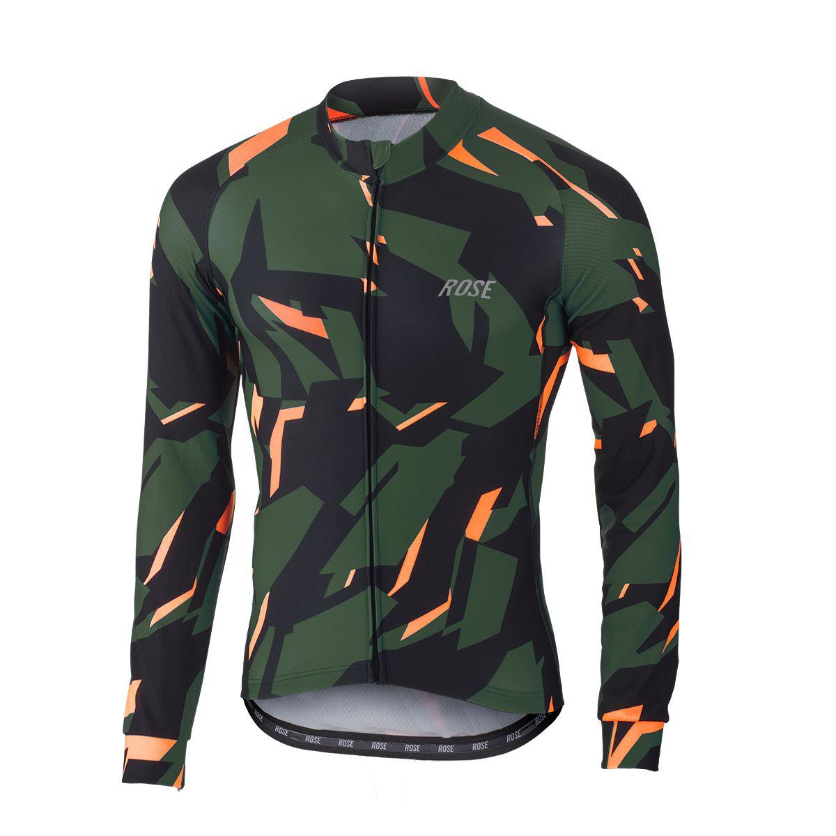 Jacke, sog. HIGH END CAMO Thermo Langarmtrikot, Größe M, Foto siehe Anlage,
- in einem Polybeutel verpackt,
- aus ca. 0,8 mm dicken, einseitig (Innenseite) gerauten, bedruckten Gewirken aus laut Antrag synthe-
  tischen Chemiefasern,
- über die Taille reichend (Rückenlänge: ca. 70 cm), hinten abgerundet und vorn bis zu ca. 10 cm kürzer
  gearbeitet,
- ungefüttert,
- mit einem Stehkragen,
- vorn mit einer durchgehenden Öffnung mit einem bis in die Kragenspitzen reichenden Reißverschluss,
  am Kragenrand mit einer kurzen Überlappung von rechts über links (Frauenkleidung),
- mit langen Ärmeln,
- auf der Rückseite mit einer aufgesetzten, dreigeteilten, offenen Tasche und einer eingesetzten Tasche
  mit Reißverschluss unterhalb der Taille,
- in Bahnen gearbeitet,
- mit reflektierenden Elementen versehen,
- am unteren, nicht verengenden Rand durch Umschlagen und Festnähen gesäumt und mit einem innen 
  aufgenähten Haftband ausgestattet,
- wird nicht über jeder anderen Kleidung und zum Schutz gegen das Wetter getragen, daher keine
  Kleidung der Position 6101.
- stellt sich aufgrund des Schnitts als Jacke dar, somit keine Strickjacke.

"Jacke, aus Gewirken, für Frauen, aus synthetischen Chemiefasern"