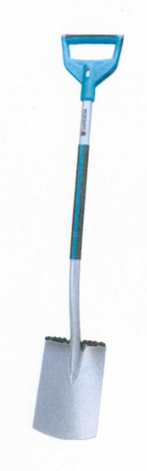 "Spaten";

- mit freim Arm zu handhabender Spaten mit abgerundetem Schaufelblatt aus Stahl mit Trittsteg, 
  einem röhrenförmigen Stiel und daran angebrachtem D-förmigen Griff

- Länge: ca. 117 cm

Abbildung siehe Anlage.

Derartige Erzeugnisse gehören als "Spaten, mit arbeitendem Teil aus unedlem Metall" zum 
TARIC-Code 8201 1000 00.