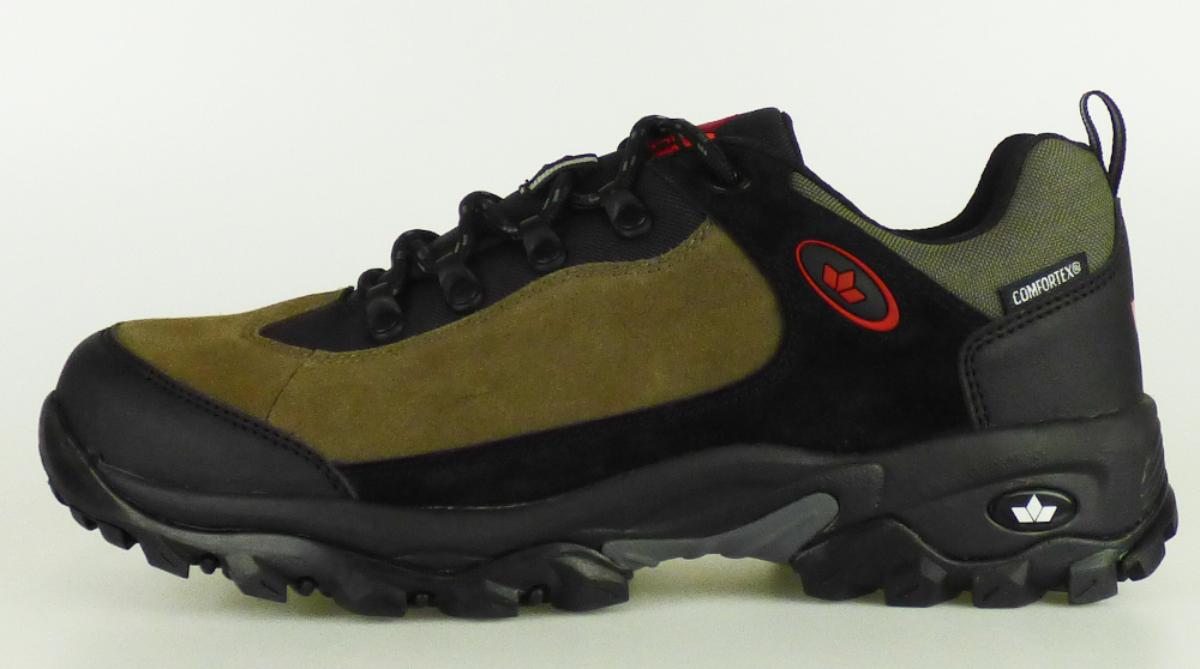 Halbschuhe, sog. Freizeitschuhe, unisex, Größe 40, Foto siehe Anlage,
- mit Laufsohlen aus (laut Antrag) Kunststoff; ohne Hauptsohle aus Holz,
- mit Oberteil (geschlossenes Blatt) aus Leder (den größten Teil der Außenfläche bildend), Kunststoff
  (Spinnstoff mit einer mit bloßem Auge wahrnehmbaren Außenschicht aus Kunststoff) und Spinnstoff,
- auf das Oberteil ist ein Verstärkungsteil aus Spinnstoff aufgesetzt,
- mit Schnürsenkelverschluss,
- ohne Metallschutz in der Vorderkappe,
- nicht den Knöchel bedeckend,
- mit einer Länge der Innensohle von ca. 26,8 cm,
- nicht als Männer- oder Frauenschuhe erkennbar.

"Schuhe mit Laufsohlen aus Kunststoff und Oberteil aus Leder, andere als in den Unterpositionen
 6403 1200 bis 6403 9991 genannte, nicht als Männer- oder Frauenschuhe erkennbar, andere als
 in der Unterposition 6403 9993 10 genannte"