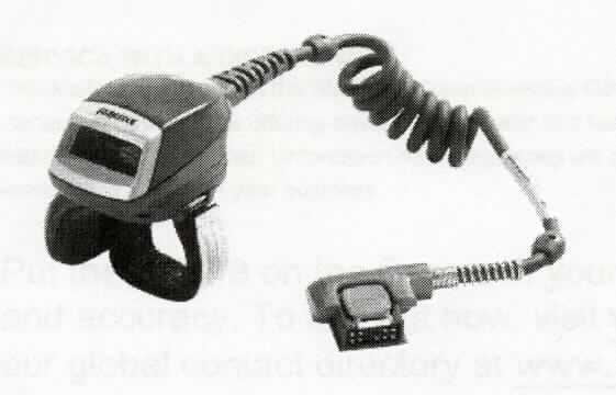 Barcodescanner, sog. RS419 Ring Scanner, im Wesentlichen bestehend aus einem kompakten Lesekopf mit Sensorelektronik, Lichtquelle sowie Elektronik zur Auswertung und Weitergabe der erfassten Daten mittels fest angebrachtem Kabel mit spezifischer Schnittstelle zur Verbindung mit einem tragbaren Gerät (Zebra WT4XXX - nicht Gegenstand dieser vZTA-Entscheidung). Das 4,8 x 3,6 x 4,8 cm große und 56,7 gm schwere Gerät ist mit einem Bedienelement versehen und mit einer Fingerhalterung ausgestattet. Der Scanner dient dazu, verschiedene Datencodes (Strichcodes), mit denen Waren gekennzeichnet sind, zu lesen und zu verarbeiten.

Die Ware wird als "optischer Leser" eingereiht.

Anlage: 1 Abbildung