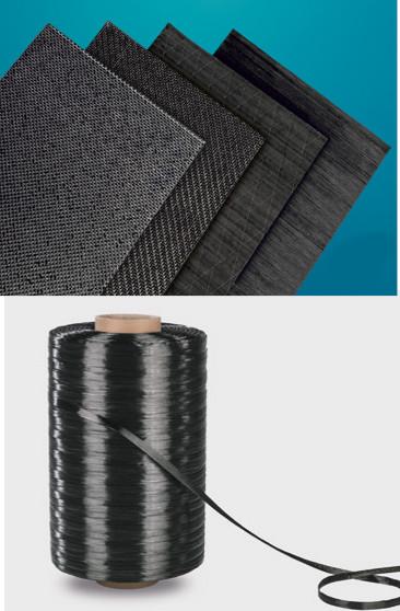 Angaben:
Epoxid-Carbon-Towpreg; einzelner Carbonfaserstrang, auf Spulen gewickelt; zur Verstärkung von Produkten z.B. in der Bauindustrie, Luftfahrt, Automobilindustrie oder Marine. 

Befund:
Kohlenstofffaser.
Zusammengesetzte Ware, bei der im Sinne der AV 3b) die Carbonfasern als charakterbestimmend angesehen werden.