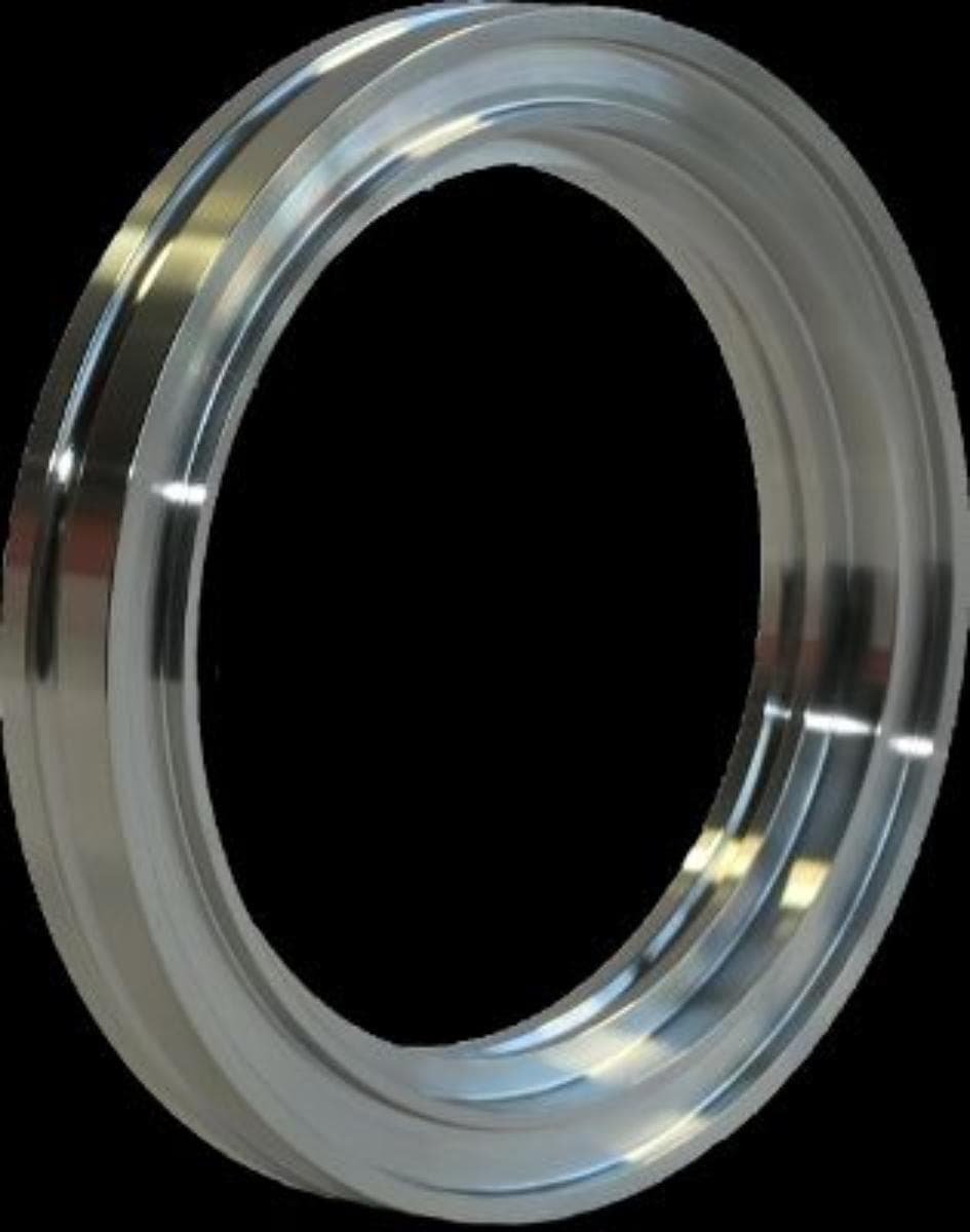 ISO-K Schweißflansch

Bei der Ware handelt es sich um einen gedrehten Ring aus nicht rostendem Stahl. Die Ware hat einen Außendurchmesser von 180 mm und eine Dicke von 12 mm. Die Ware ist an einer Seite plan gearbeitet, um an Rohrenden angeschweißt zu werden. Die weiteren Seiten weisen spezifische Einkerbungen und Nuten auf, um Dichtungsringe aufzunehmen und den Anschluss an Flansche des gleichen Typs (ISO-K) zu gewährleisten.

Die Ware wird nach ihrer stofflichen Beschaffenheit als Rohrverbindungsstück, aus Eisen oder Stahl, andere, aus nicht rostendem Stahl, Flansche, andere, in den TARIC-Code 7307 2100 90 eingereiht.
