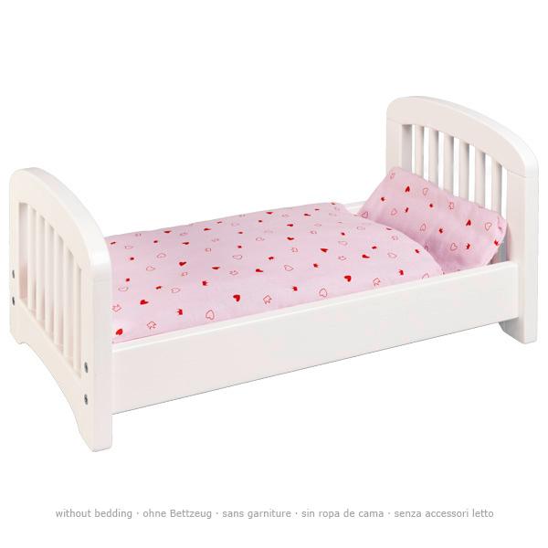 Bei der als "Puppenbett weiß, Art. 51734" bezeichneten Ware handelt es sich um ein noch nicht
zusammengesetztes Puppenbett mit einem Gestell aus weiß lackiertem Holz. Das im zusammen-
gesetzten Zustand etwa 54 x 29 x 25 cm große Bett dient der spielerischen Unterhaltung von 
Kindern beim Spielen mit Puppen.
Das Puppenbett ist gemeinsam mit Montagematerial und einer Aufbauanleitung in einem bunt
bedruckten Pappkarton für den Einzelverkauf aufgemacht.

Derartige Erzeugnisse werden zolltarifrechtlich als "anderes Spielzeug als in den Unterpositionen
(KN) 9503 0010 bis 9503 0095 genannt, nicht aus Holz handgearbeitet" eingereiht.