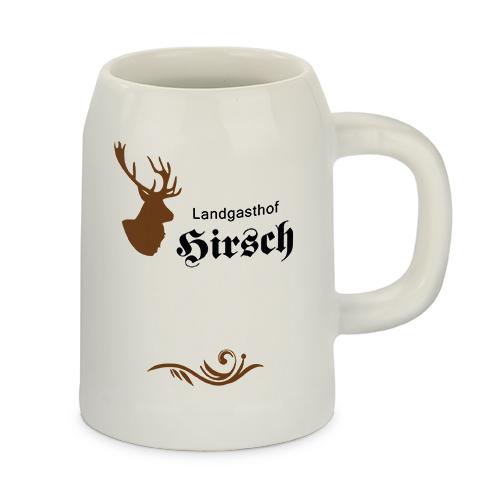Keramisches Geschirr, sog. Bierkrug Upper Class RADLER, Artikel UP-PEK-50-W-O und
UP-PEK-50-G-O, Foto siehe Anlage,
- glasierter, weißer bzw. grauer Bierkrug mit Henkel,
- mit einem Fassungsvermögen von 500 ml,
- in den Abmessungen: ca. 9,8 cm (Durchmesser) x 13,8 cm (Höhe),
- keramische Erzeugnisse, nach der Formgebung gebrannt, tonmineralhaltiges Material enthaltend,
- lt. Antrag aus Steinzeug.

"Keramisches Geschirr (Krüge), aus Steinzeug"
