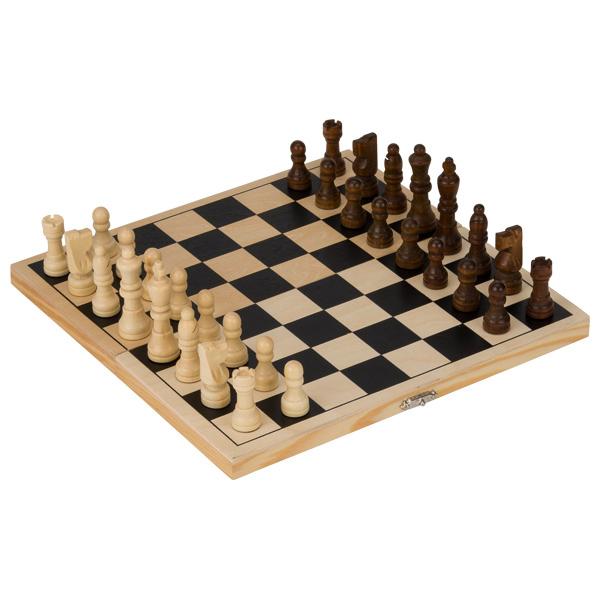 Nach den Angaben der Antragstellerin sowie der vorliegenden Abbildung handelt es sich um ein Gesellschaftsspiel in Form eines Schachspiels (Art. HS040), bestehend aus
- einer aufklappbaren Kassette aus Holz, auf deren Außenseite
  sich ein Schachspielfeld befindet,
-- mit einem Verschluss aus unedlem Metall,
- im aufgeklappten Zustand mit den Abmessungen von ca. 26,0 x 25,5 x 1,5 cm,
- mit 16 hellen und 16 dunklen Schachfiguren aus Holz,
- dient der spielerischen Unterhaltung von Kindern und Erwachsenen.

Die Ware ist in einem bunt bedruckten Pappkarton für den Einzelverkauf aufgemacht.

Das Erzeugnis ist zolltarifrechtlich als "Gesellschaftsspiel, nicht von den Codenummern 
9504 2000 00 0 bis 9504 9010 00 0 erfasst" einzureihen.