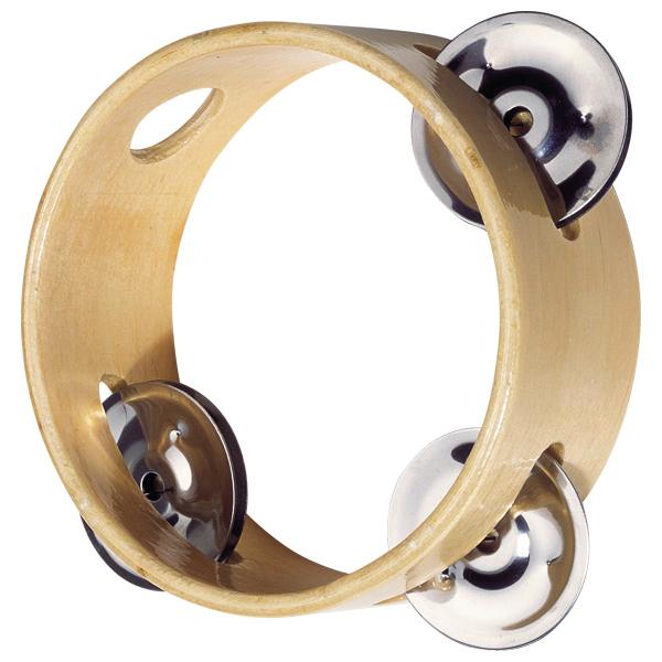 Bei dem sog. "Tamburin - Artikel UC087" handelt es sich um einen Schellenring bestehend aus einem ca 10 cm x 4,5 cm (d x H) großen Holzring / Holzreif mit einem Fingerdurchgriff, mit drei paarweise im Ring angebrachten Schellen aus unedlem Metall, die durch Schlagen oder Schütteln des Reifs zum Klingen gebracht werden.

Die Ware, die hinsichtlich ihrer Größe auf die Körpergröße von Kindern abgestimmt ist und dem Musizieren dient, ist in einem farbigen Pappkarton verpackt und als "Schlaginstrument" einzureihen.