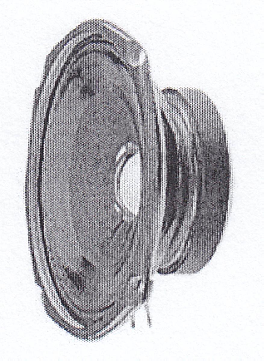 Einbaulautsprecher, Lautsprecher-Chassis "LC-510 T"
- aus einem Lautsprecher in einem runden Einbaurahmen, zum Einbau (Abmessungen:
  Durchmesser 129 mm, Höhe 45 mm), Abbildung siehe Anlage,
- mit einer Nennleistung von 10 W (Musikleistung: 15 W) und einem Frequenzbereich
  von 70 - 17 000 Hz,
- zum Umwandeln von elektrischen Tonfrequenzsignalen in Schallwellen.

"Lautsprecher ohne Gehäuse - Einbaulautsprecher"
