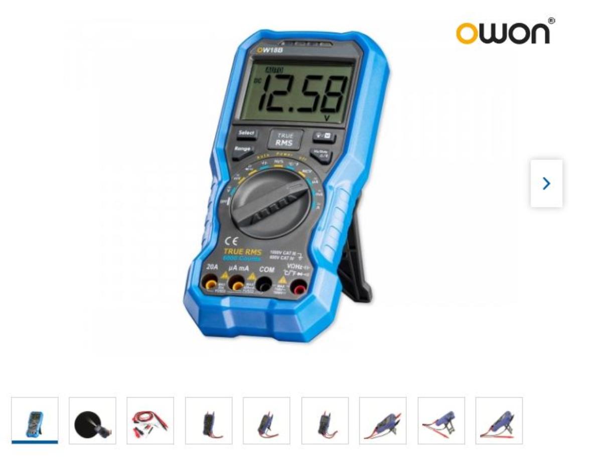 Multimeter in Form einer Warenzusammenstellung in Aufmachung für den Einzelverkauf aus einem in Bezug auf die Verwendung charakterbestimmenden multifunktionalen Messgerät, zwei Prüfleitungen, zwei Krokodilklemmen, einem Temperaturfühler, einem Schraubendreher sowie einer Anleitung in einer gemeinsamen Verkaufsverpackung. Das Multimeter besteht im Wesentlichen aus einem Gehäuse (Abmessungen: 190 x 90 x 56 mm) mit einem LC-Display, vier Drucktastknöpfen, einem Drehwahlschalter, vier Anschlussbuchsen, einem ausklappbarem Standfuß, vier Indikator-LED, einem Bluetooth®-Modul, einem berührungslosen Spannungssensor, einem Momentanwertspeicher (HOLD-Funktion) sowie weiteren elektrischen und elektronischen Bauelementen (siehe Abbildung in der Anlage).
Das Multifunktionsgerät dient gleichermaßen (daher ohne kennzeichnende Hauptfunktion) zur Spannungs-, Strom-, Widerstands-, Kapazitäts-, Frequenz- und Temperaturmessung sowie zur Durchführung von Diodentest, Durchgangsprüfung und berührungsloser Spannungsprüfung. Die Messwerte können über Nahbereichsfunk übertragen werden.
Die Ware wird als "Gerät zum Messen oder Prüfen elektrischer Größen, kein Zähler der Position 9028, anderes als von den Unterpositionen (HS) 9030 10 bis 9030 40 erfasst, nicht zum Messen oder Prüfen von Halbleiterscheiben (wafers) oder Halbleiterbauelementen, ohne Registriervorrichtung" eingereiht.