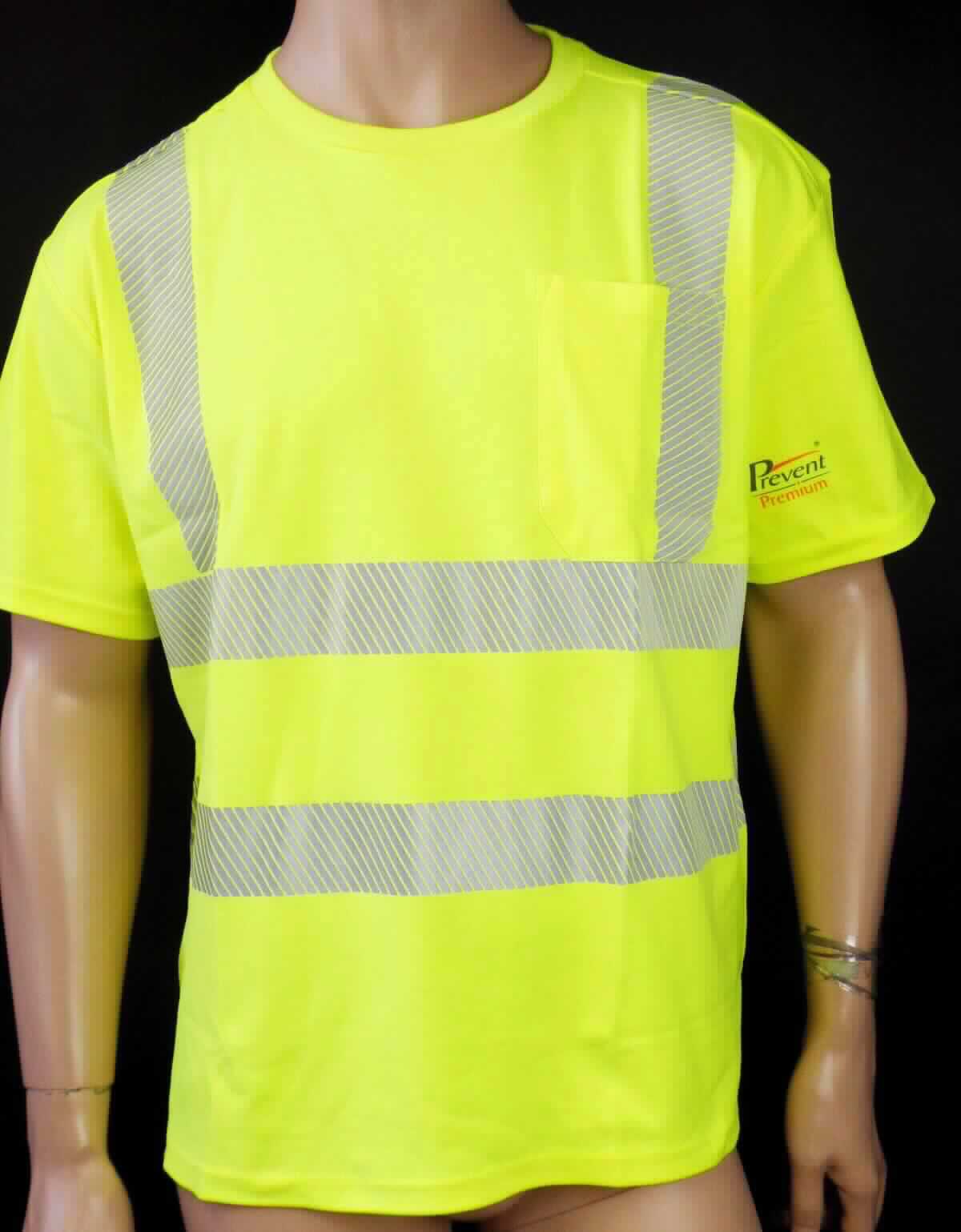 Modisches Unterhemd, sog. PREVENT Trendline Warnschutz T-Shirt, Größe M, Foto siehe Anlage,
- in einem Polybeutel verpackt,
- aus ca. 0,7 mm dicken, einfarbigen, einseitig (Innenseite) gerauten (somit kein T-Shirt) Gewirken aus laut Antrag 
  55 % Baumwolle und 45 % Polyester (synthetische Chemiefasern),
- über den Schritt reichend (Rückenlänge: ca. 71 cm),
- mit einem runden, halsnahen Ausschnitt, 
- ohne Öffnung und ohne Verschluss,
- mit kurzen, enganliegenden Ärmeln,
- mit einer aufgesetzten Brusttasche, 
- mit aufgedruckten, reflektierenden Streifen versehen,
- modisch gestaltet; wird unmittelbar auf der Haut getragen,
- am unteren Rand durch Umschlagen und Festnähen gesäumt,
- aufgrund der Spinnstoffzusammensetzung keine Ware der Unterposition (KN) 6109 9020.

"Unterhemd, aus Gewirken, aus Baumwolle"