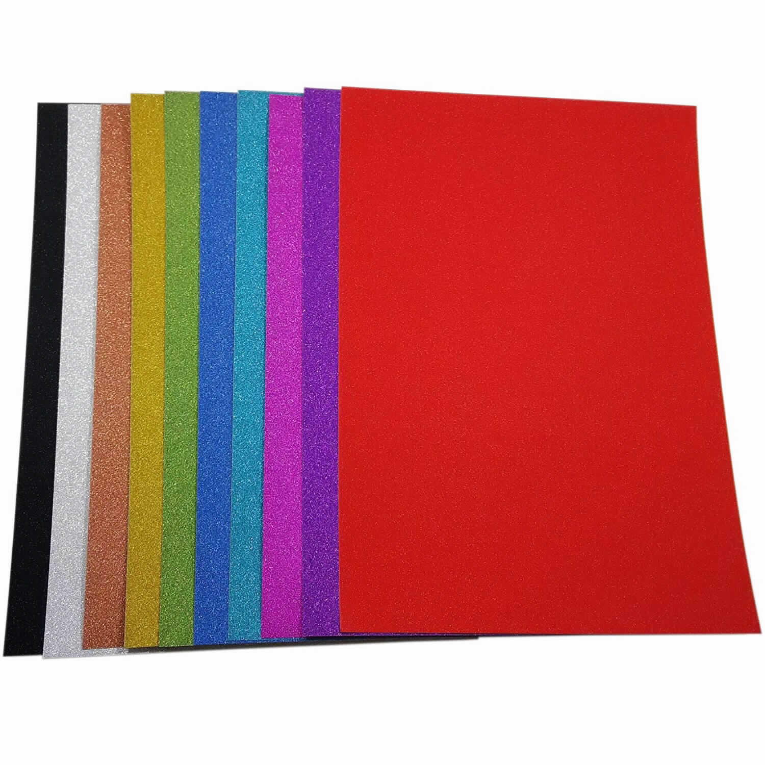 Es handelt sich nach den Angaben der Antragstellerin um weder gestrichenes noch überzogenes Papier in rechteckigen Bogen, das auf der Oberfläche (Schauseite) mit einer Schicht aus Glitter aus Kunststoff in zehn verschiedenen Farben verziert worden ist. Die Papierbogen dienen z. B. Bastelzwecken und sind in einem Kunststoffbeutel verpackt.
 
Abbildung siehe Anlage.

Derartige Waren gehören als "andere Papiere und Vliese aus Zellstofffasern, auf der Oberfläche verziert, in rechteckigen Bogen, jeder Größe, ausgenommen Waren von der in der Position 4803, 4809 oder 4810 beschriebenen Art" zur Codenummer 4811 90 00 90 0 des Zolltarifs.