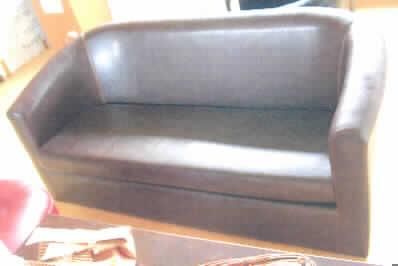 Anderes - als in den Unterpositionen 9401 10 bis 9401 59 erfasstes - Sitzmöbel in Form einer zweisitzigen Couch (Art. Nr. 91551), gepolstert, aus Holz, im Wesentlichen bestehend aus einem Rahmen/Gestell aus Holz (lt. Antragsangaben) mit vier angeschraubten Füßen, einer Polsterung und einem Bezug aus Kunstleder. Die Ware ist für den Innenbereich bestimmt und wird in unterschiedlichen Farbtönen (dunkelbraun, beige, rot, schwarz) angeboten.
Maße: 160 x 57 x 70 cm (L x T x H), Sitzhöhe 34 cm

Ein Bild der Ware ist im Internet unter http://ec.europa.eu/taxation_customs/dds/ebticau_de.htm  zu finden.