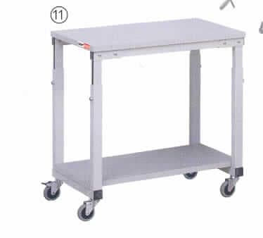 Anderes als in den Positionen 9401 und 9402 erfasstes Metallmöbel, sog. Gerätewagen, in den Abmessungen von 700 mm x 500 mm x 670 - 990 (Breite x Länge x Höhe - verstellbar), im Wesentlichen bestehend aus: 
- einem Stahlboden mit 4 Lenkrollen, 
- vier senkrechten Vierkantstahlrohren und 
- einer höhenverstellbaren oberen Platte.
Der Wagen dient dem innerbetrieblichen Umsetzen schwerer Güter (Tragkraft 300 kg) in unterschiedlichen Bereichen.

Abbildung der Ware im Internet