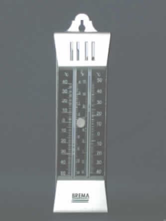 Thermometer, nicht mit anderen Instrumenten kombiniert, unmittelbar ablesbar, flüssigkeitsgefüllt, kein Fieberthermometer, nicht für zivile Luftfahrzeuge, sog. Außenthermometer mit Alu-Gehäuse, im Wesentlichen bestehend aus einem rechteckigen Gehäuse aus Kunststoff und Aluminium mit einer Aufhängevorrichtung, konstruiert als Maximum- und Minimumthermometer, mit zwei Skalen in Grad Celsius, zum unmittelbaren Ablesen der gemessenen Temperatur.

Ein Bild der Ware befindet sich im Internet unter http://ec.europa.eu/taxation_customs/dds/ebticau_de.htm.