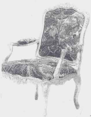 Antiquitäten, mehr als 100 Jahre alt, in Form von vier Louis-XV-Fauteuils, Paris um 1740/50, dem Ebenisten Jean Étienne Saint-Georges zugeschrieben.
Es handelt sich um vier Sessel aus Buchenholz, vollständig mit der Hand geschnitzt und vergoldet. Jedes Möbel ist mit originalen, abnehmbaren Sitzkissen mit originalem "Petit-Point-Bezug" des 18. Jahrhunderts, Schlossinventarmarken, Besitzeretiketten sowie Nummerierungen versehen; ein möbelgeschichtlicher Wert ist nicht erkennbar.
Eine Zuweisung der Möbel zur Pos. 9705 des ZT kommt nicht in Betracht, weil Zweifel bei der Zuschreibung der Möbel an den französischen Möbeltischler bestehen.

Abbildung siehe Internet