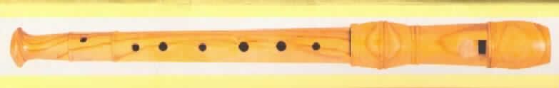 Holzblasinstrument in Form einer ca. 32 cm langen Blockflöte,
aus zwei zusammensteckbaren Holzteilen bestehend und mit 7 Tonlöchern versehen, in Warenzusammenstellung mit einer Reinigungsbürste aus Metalldraht und synthetischen Wollfusseln, in einer bedruckten Faltschachtel für den Einzelverkauf aufgemacht. Innerhalb der Zusammenstellung bildet die Blockflöte aufgrund des Verwendungszwecks den charakterbestimmenden Bestandteil.