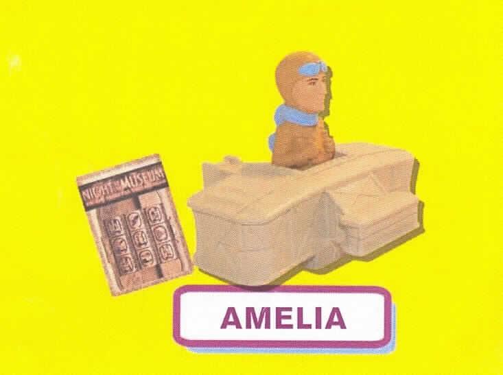 Anderes als zuvor von der Position 9503 erfasstes Spielzeug, mit eingebautem Motor, aus Kunststoff, sog. Amelia, aus der Aktion "Mc Donald's - Night at the Museum 2 - 2009".
Es handelt sich um ein ca. 7,5 x 8,5 x 6,5 cm (LxBxH) großes Spielzeug aus Kunststoff in Form eines Flugzeugs, aus dem Kopf und Oberkörper einer starren Figur (Nachbildung der Pilotin Amelia Earhart) herausragt. Das Flugzeug ist mit eingebautem Rückzugmotor und auf der Unterseite mit zwei Laufrädchen ausgestattet. Zieht man den Rückzugmotor auf und steckt die beiliegende, beidseitig bedruckte, ca. 8 x 6 cm große Pappkarte in die dafür vorgesehene, im Heck des Flugzeugs eingearbeitete Aussparung, so fährt es vorwärts.
Das Erzeugnis dient der spielerischen Unterhaltung von Kindern und ist mit einem Beipackzettel in einem Polyethylenbeutel aufgemacht.
Ein Bild der Ware ist im Internet unter http://ec.europa.eu/taxation_customs/dds/ebticau_de.htm zu finden.