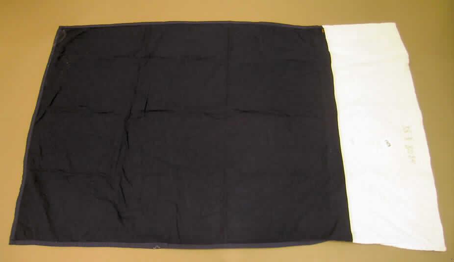 Decke, 
- rechteckig; laut Antrag in den Abmessungen von 190 cm x 120 cm,
- zweilagig und zum Teil wattiert versteppt gearbeitet,
- laut Antrag überwiegend (gesamte Rückseite und oberer Teil der Vorderseite) und damit
  charakterbestimmend aus einfarbigen (beige) Geweben aus 100% Baumwolle sowie
  aus einfarbigen (blau) Geweben aus 100% Modacrylfasern (synthetische Chemiefasern),
- an der oberen Schmalseite umgeschlagen gearbeitet, an den anderen Rändern mit Bändern
  aus Geweben eingefasst (somit konfektioniert),
- nicht handgearbeitet; ohne elektrische Heizvorrichtung,
- kennzeichnet sich nach Material und Ausstattung als Decke.