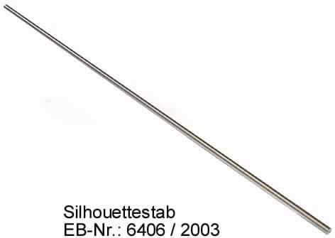 "Silhouettestab"; das sind gewalzte, abgedrehte und maßgenau geschliffene, massive Erzeugnisse aus einer Titanlegierung mit gewichtsmäßig vorherrschendem Titangehalt (Ti-6Al-4V, lt. Antragstellerangabe), mit über die gesamte Länge gleich bleibendem Querschnitt in Form eines Kreises und stumpfen Enden.
Länge: 47 cm
Durchmesser: 5,5 mm
Die Erzeugnisse werden in der Operationstechnik zur Wirbelsäulenfixation verwendet und sind zum Verbleib im menschlichem Körper bestimmt.
Sie sind einzeln, gemeinsam mit einem Beipackzettel, in einem Kunststoffbeutel (nicht steril) für den Einzelverkauf aufgemacht.

Abbildung siehe Anlage.

Derartige Erzeugnisse gehören als "Stangen (Stäbe) aus Titan" zur Codenummer 8108 9030  00 des Integrierten Zolltarifs der EG (Taric)".