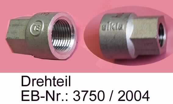 Es handelt sich um durch Drehen gefertige Erzeugnisse aus Stahl, verzinkt, bestehend aus einem Verschraubungskörper mit kreisrundem Querschnitt mit Innengewinde (je nach Typ  M 16, 1/2, 3/8 oder 3/4 Zoll) und angesetzter Sechskantmutter mit Innengewinde (je nach Typ M10, M12, M16, 3/8 oder 1/2 Zoll). Die Erzeugnisse werden mittels der Sechskantmutter mit sog. Rohrschellen (nicht Gegenstand der vZTA) und mit dem runden Verschraubungskörper  mit einem Befestigungssystem aus Profilen, Schienen und anderen Stahlbauteilen (ebenfalls nicht Gegenstand der vZTA) verschraubt. Die Befestigungssysteme finden Verwendung im Sanitär-, Heizungs- und Klimabau (Antragstellerangabe).
Gesamthöhe der Erzeugnisse etwa 35 mm.

Abbildung siehe Anlage.

Derartige Erzeugnisse gehören als "andere Waren aus Stahl (Bauartikel)" zur Codenummer 7326 9060 00 0 des Elektronischen Zolltarifs.